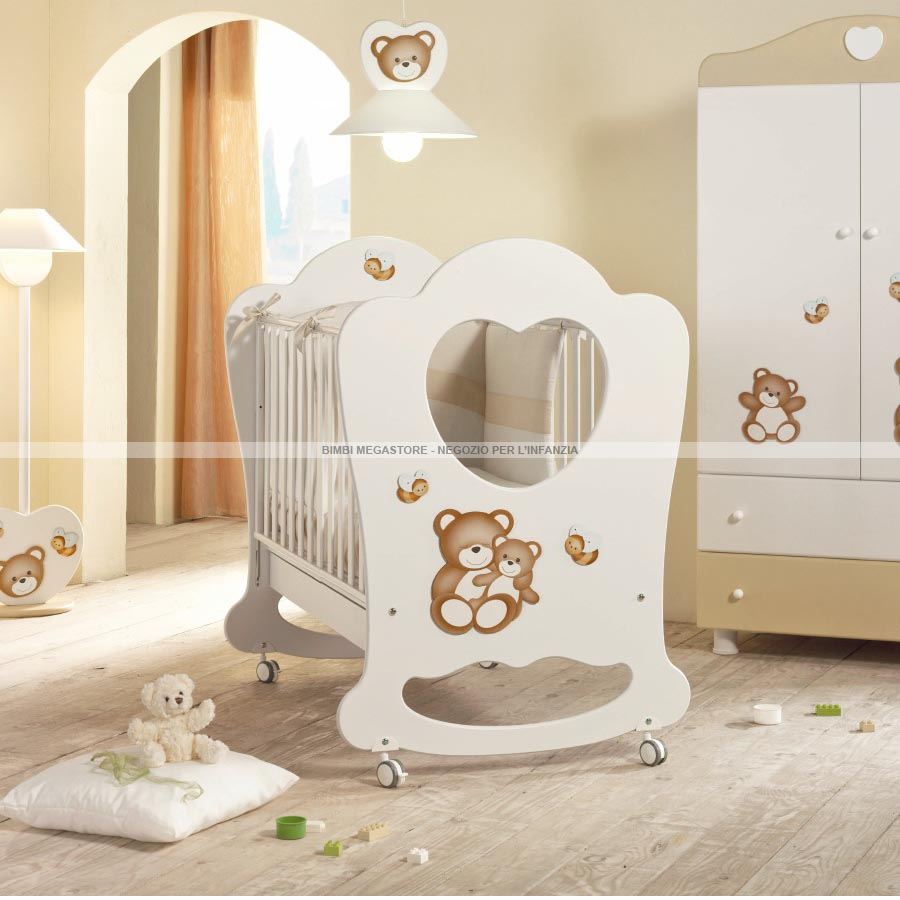 Cameretta bimbi megastore Adesivi murali orsetti beige per cameretta