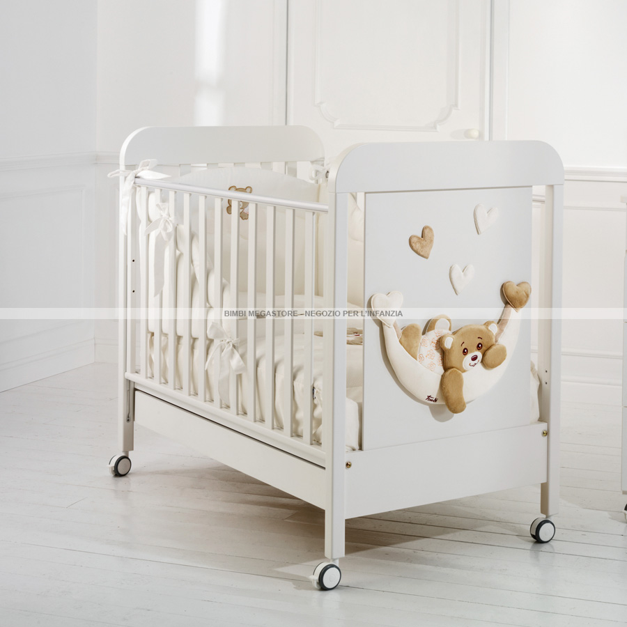 Baby expert teo lettino tortora bimbi megastore Lettino e fasciatoio