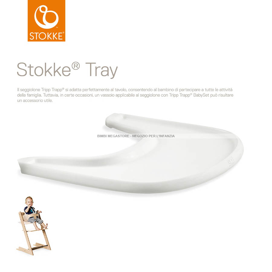 Stokke Tripp Trapp Seggiolone + Baby Set + Vassoio