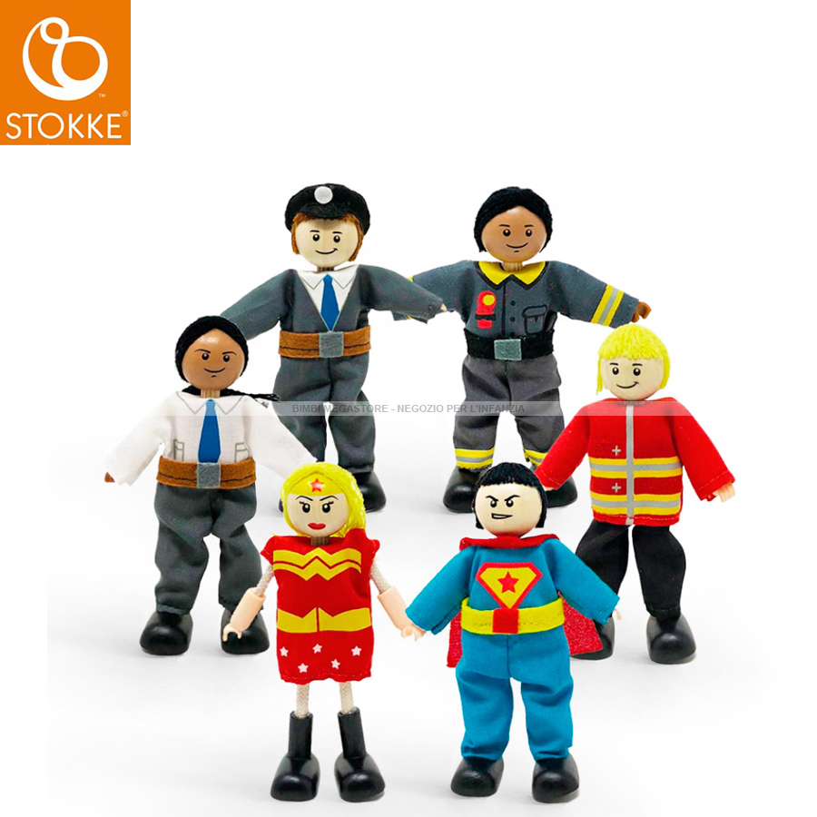 Stokke Mutable Set Eroi Pupazzi