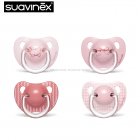 Suavinex - Rose Et Bleu Succhietto  6+M Silicone Anatomico