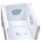 Dili Best - Ozzy Piumetto Letto 3 Pz. Ricamo Orizzontale