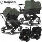 Bugaboo - Bugaboo Donkey 5 Trio Gemellare Con Aton S2