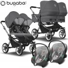 Bugaboo - Bugaboo Donkey 5 Trio Gemellare Con Aton S2