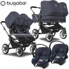 Bugaboo - Bugaboo Donkey 5 Trio Gemellare Con Aton S2