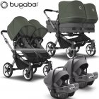 Bugaboo - Bugaboo Donkey 5 Trio Gemellare Con Turtle Air