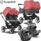 Bugaboo - Bugaboo Donkey 5 Trio Gemellare Con Turtle Air