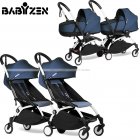 Babyzen - Yoyo2 Passeggino Gemellare Connect Con 2 Bassinet