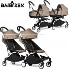 Babyzen - Yoyo2 Passeggino Gemellare Connect Con 2 Bassinet