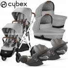 Cybex - Gazelle S Trio Gemellare Con Cloud T Isize