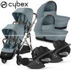 Cybex - Gazelle S Trio Gemellare Con Cloud T Isize