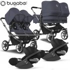 Bugaboo - Bugaboo Donkey 5 Trio Gemellare Con Cloud T