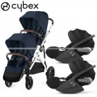 Cybex - Gazelle S Duo Gemellare Con Cloud T Isize