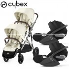 Cybex - Gazelle S Duo Gemellare Con Cloud T Isize