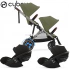 Cybex - E-Gazelle S Duo Gemellare Con Cloud G Isize