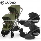 Cybex - Gazelle S Duo Gemellare Con Cloud T Isize