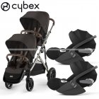 Cybex - Gazelle S Duo Gemellare Con Cloud T Isize
