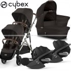 Cybex - Gazelle S Trio Gemellare Con Cloud T Isize