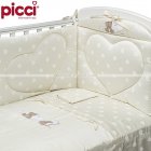 Picci - Amelie Piumetto Letto 3 Pz. Cuore