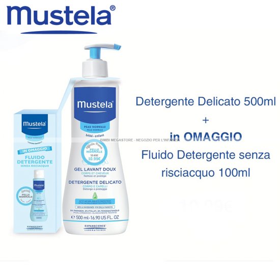 Mustela - Mustela Detergente Delicato 500 Ml + Omaggio
