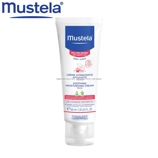 Mustela - Mustela Crema Idratante Lenitiva Viso 40 Ml