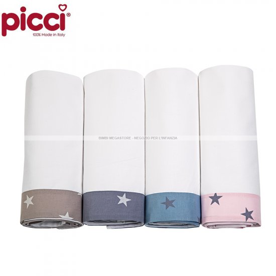 Picci - Lenzuolino 3Pz Per Culla Lella