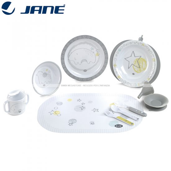 Jane' - Set Pappa 9 Pz. Jane' Con Piatto Termico