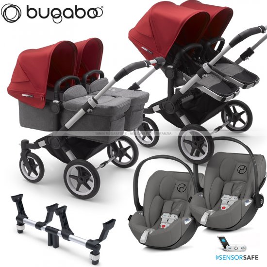 bugaboo donkey 3 gemellare