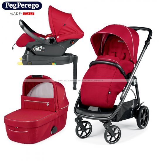 Peg Perego - Veloce Lounge Modular Trio Con Base