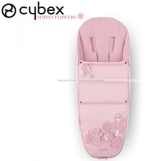 Cybex - Footmuff Sacco Coprigambe Simply Flowers