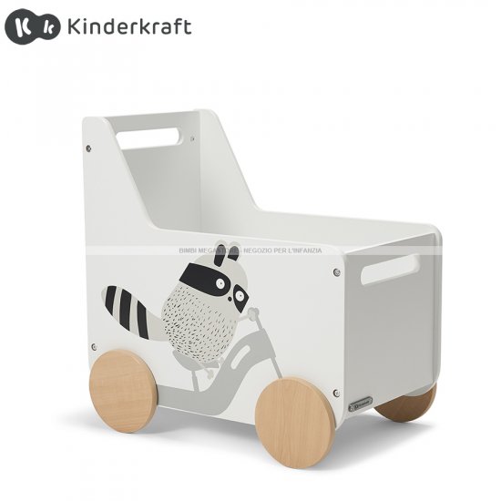 Kinderkraft - Racoon Toybox Contenitore Giocattoli