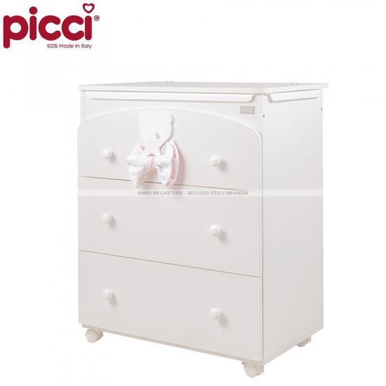 Picci - Dream Bagnetto 3 Cassetti Con Fiocco