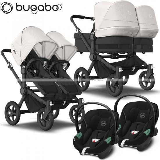 Bugaboo - Bugaboo Donkey 5 Trio Gemellare Con Aton S2