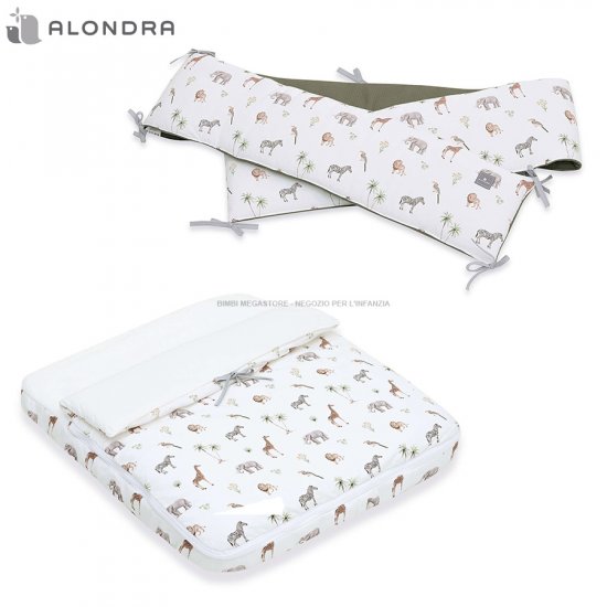 Alondra - Crea Tre Piumino E Paracolpi Culla