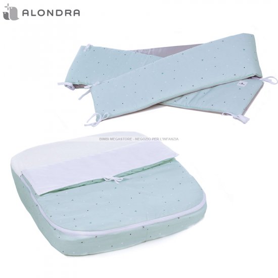 Alondra Crea Tre Piumino E Paracolpi Culla Bimbi Megastore