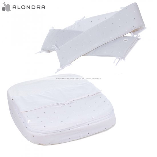 Alondra - Crea Tre Piumino E Paracolpi Culla