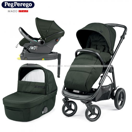 Peg Perego - Veloce Tc Lounge Modular Trio Con Base