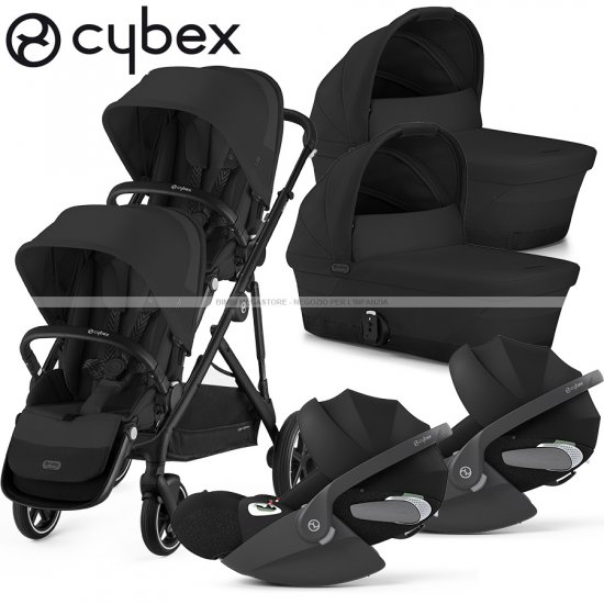 Cybex - Gazelle S Trio Gemellare Con Cloud T Isize