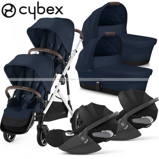 Cybex - Gazelle S Trio Gemellare Con Cloud T Isize