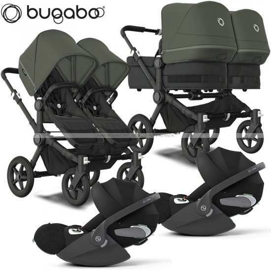 Bugaboo - Bugaboo Donkey 5 Trio Gemellare Con Cloud T