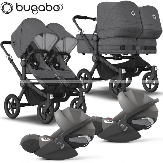 Bugaboo - Bugaboo Donkey 5 Trio Gemellare Con Cloud T