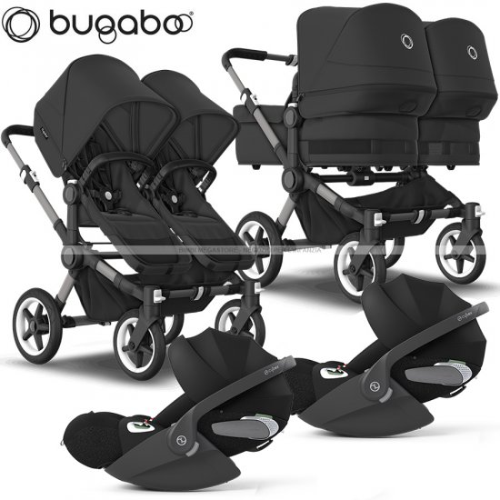 Bugaboo - Bugaboo Donkey 5 Trio Gemellare Con Cloud T