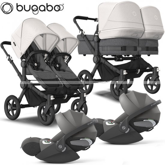 Bugaboo - Bugaboo Donkey 5 Trio Gemellare Con Cloud T