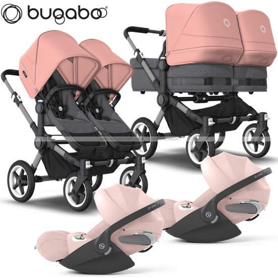 Bugaboo - Bugaboo Donkey 5 Trio Gemellare Con Cloud T