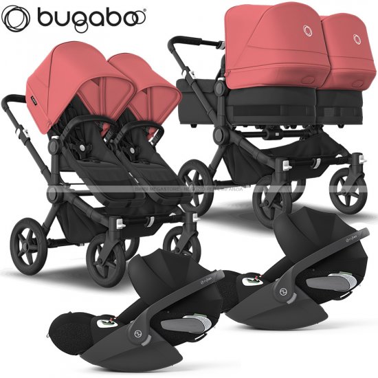 Bugaboo - Bugaboo Donkey 5 Trio Gemellare Con Cloud T