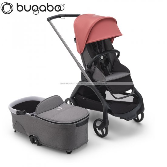 Bugaboo - Bugaboo Dragonfly Duo Con Navicella