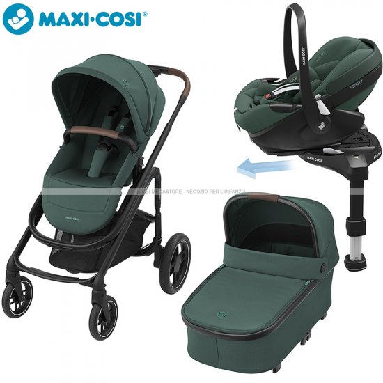 Maxi Cosi - Plaza Plus Trio Pebble 360 Pro E Base 360 Pro