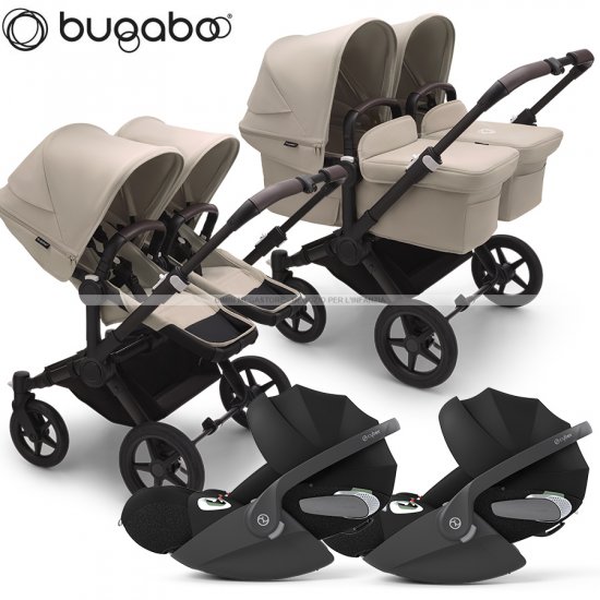 Bugaboo - Bugaboo Donkey 5 Trio Gemellare Con Cloud T