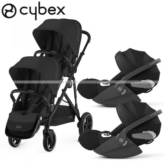 Cybex - Gazelle S Duo Gemellare Con Cloud T Isize