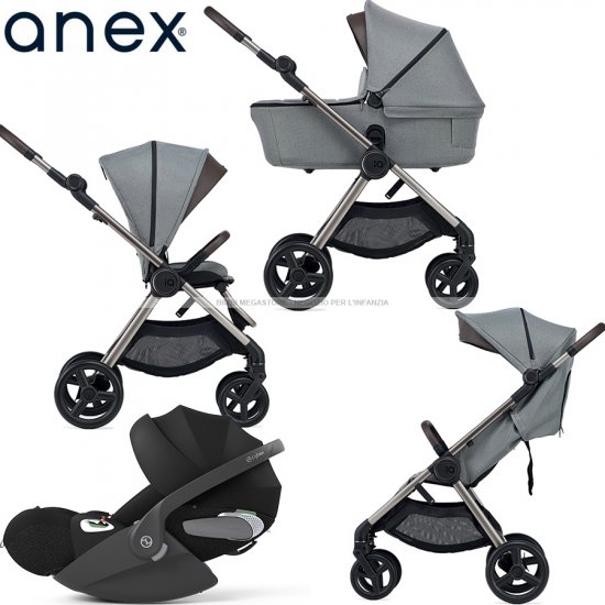 Anex - Iq Trio Con Cloud T Incluso Set Secondo Passeggino